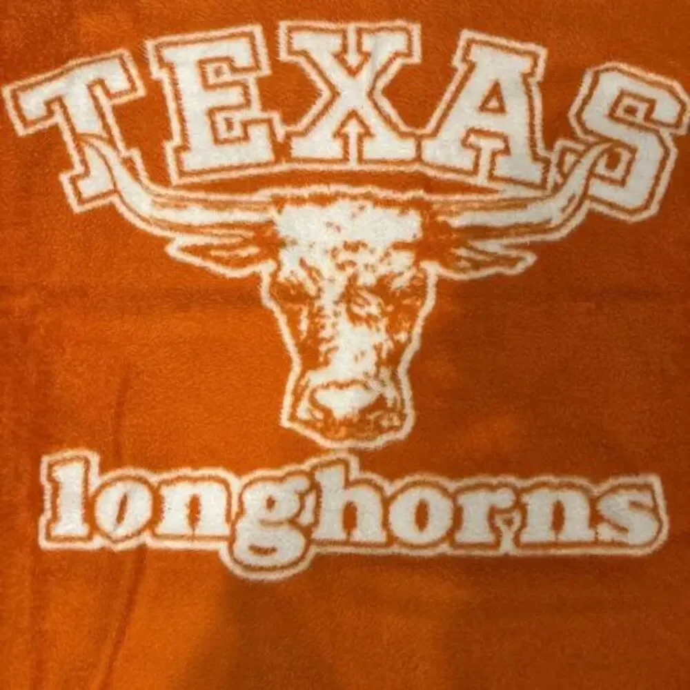 Vintage Biederlack Texas Longhorns Throw Blanket 53